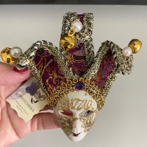 Two small Venetian mask from Italy